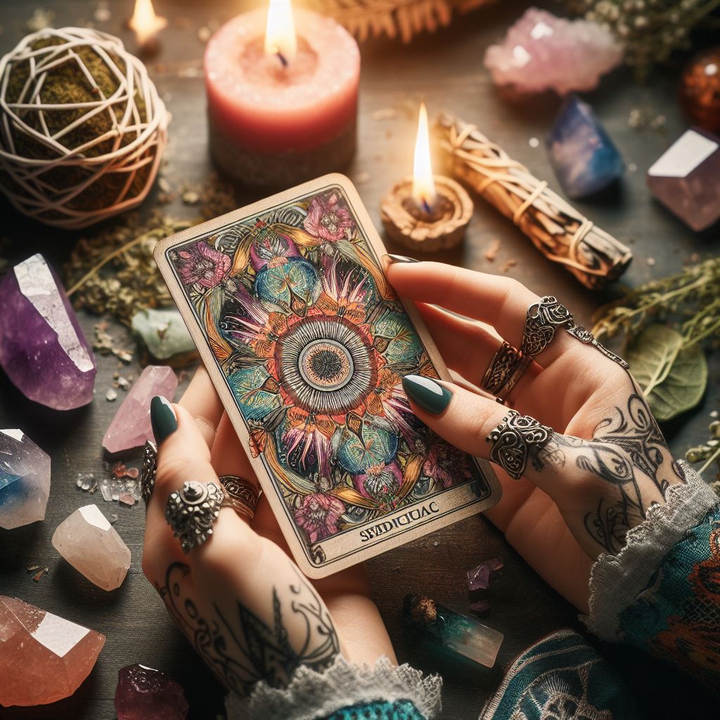 cartas , velas , cristales , esotérico