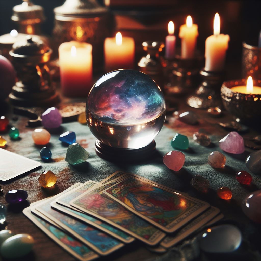 cristales , cartas , tarot y velas