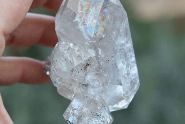 cristal diamante herkimer , mineral diamante herkimer