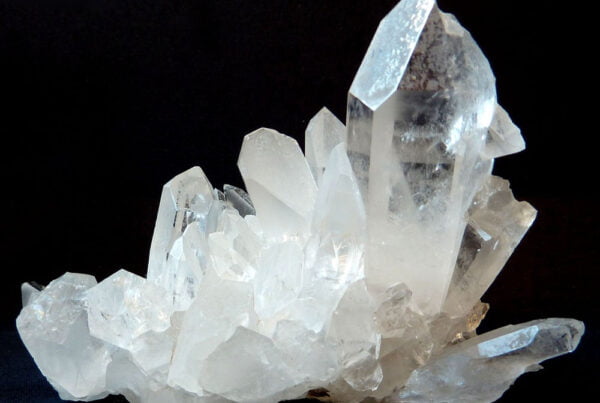 cristal cuarzo blanco , mineral cuarzo blanco