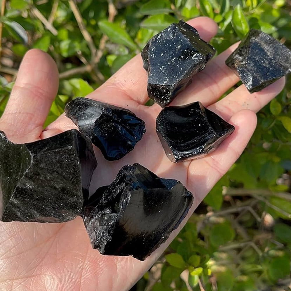 piedra obsidiana , mineral obsidiana