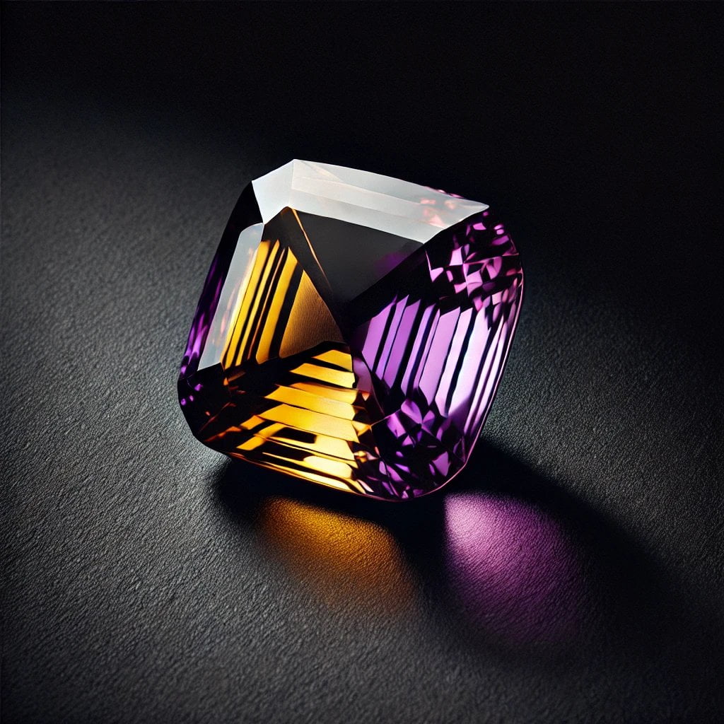 piedra ametrino , cristal ametrino , mineral ametrino