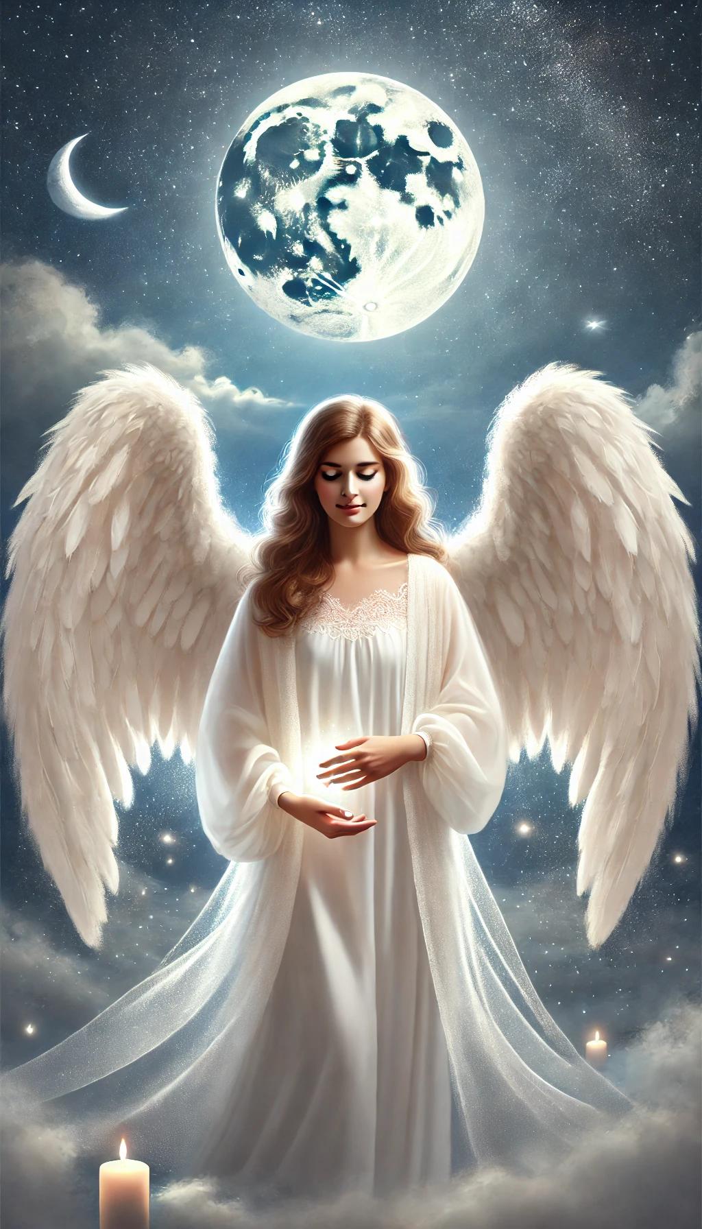 angel , oracion de noche