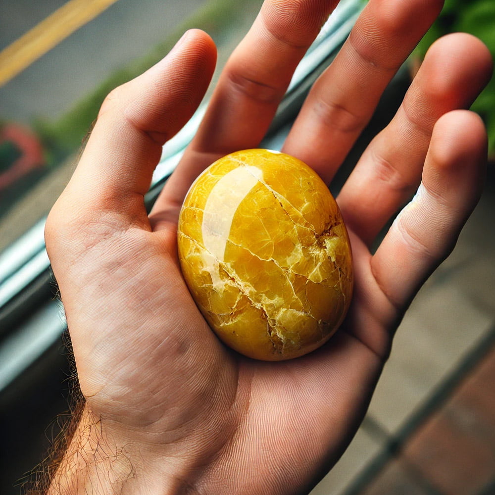 piedra jaspe amarillo