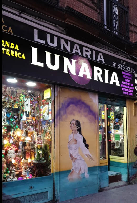 tienda esotérica lunaria mágica Madrid